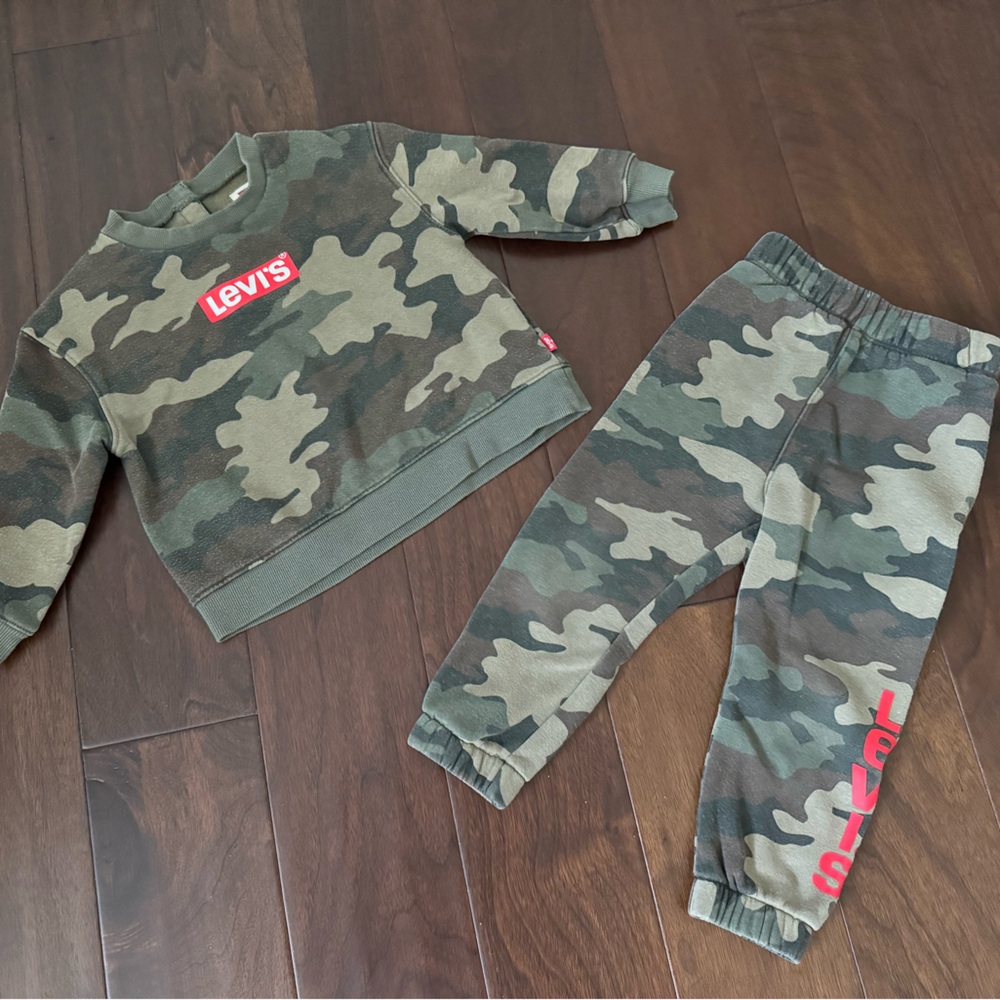 Levi’s Kid’s Camo Fleece Set